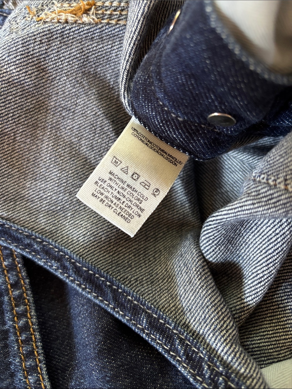 Free People Dark Wash Denim Overalls Size 26 - Picture 5 of 6